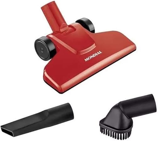 Aspirador de Pó Turbo Cycle Mondial, Vermelho/Preto 110/220V