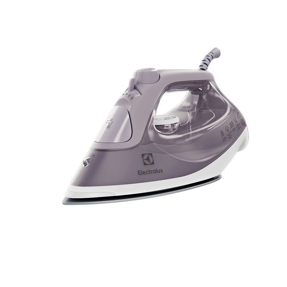 Ferro de Passar a Vapor e Seco Electrolux Cinza 110/220v
