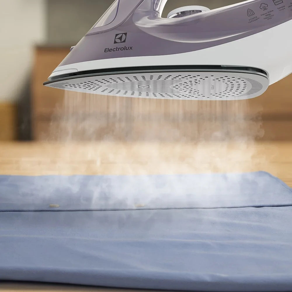 Ferro de Passar a Vapor e Seco Electrolux Cinza 110/220v