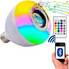 Lampada Bluetooth De Led Caixa de Som com Controle