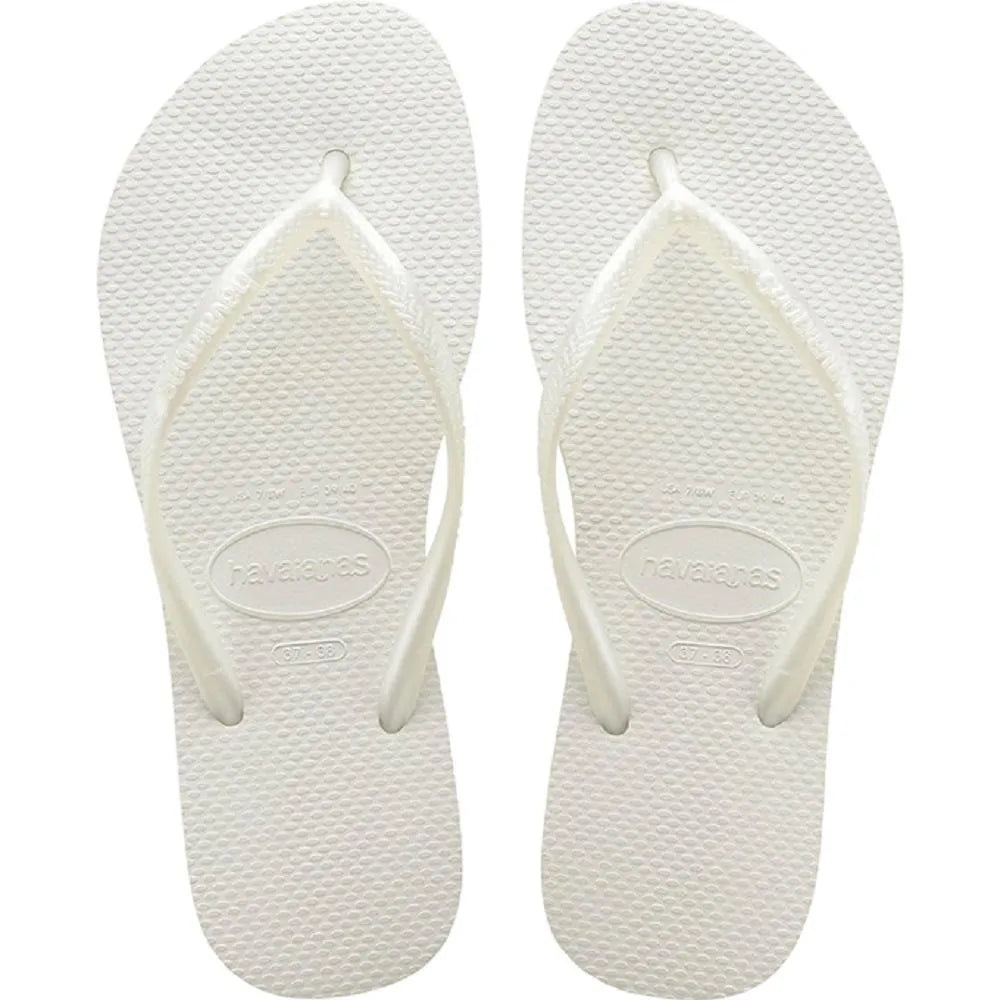 Chinelo Branco Básico